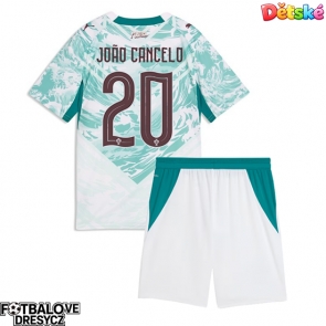 Portugalsko Joao Cancelo #20 Dětské Venkovní dres komplet MS 2026 Krátký Rukáv (+ trenýrky)